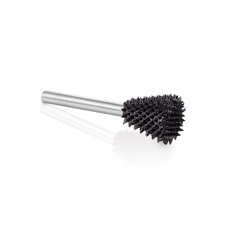 Extreme Dovetail Burr, 1/8" Shaft, Very Coarse (3/8" x 1/2")